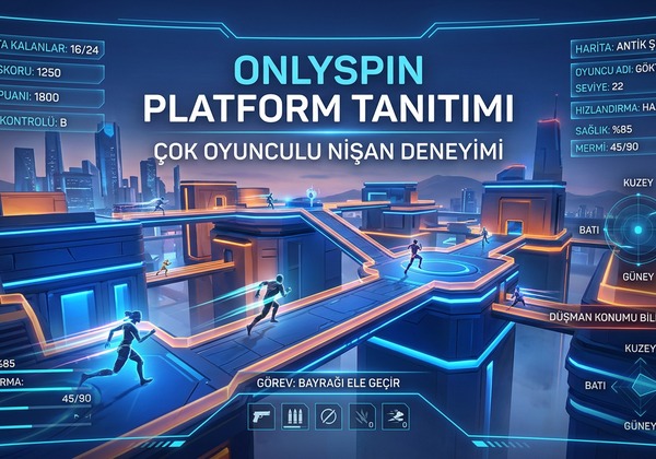 OnlySpin Platform Tanıtımı - Çok Oyunculu FPS Oyun Deneyimi