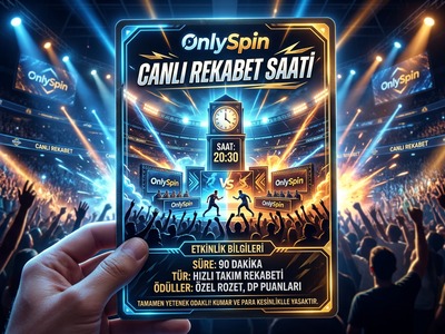 CanlıRekabetSaati - OnlySpin Canlı Etkinlik