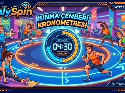 IsınmaÇemberiKronometresi - OnlySpin Pratik Oyunu